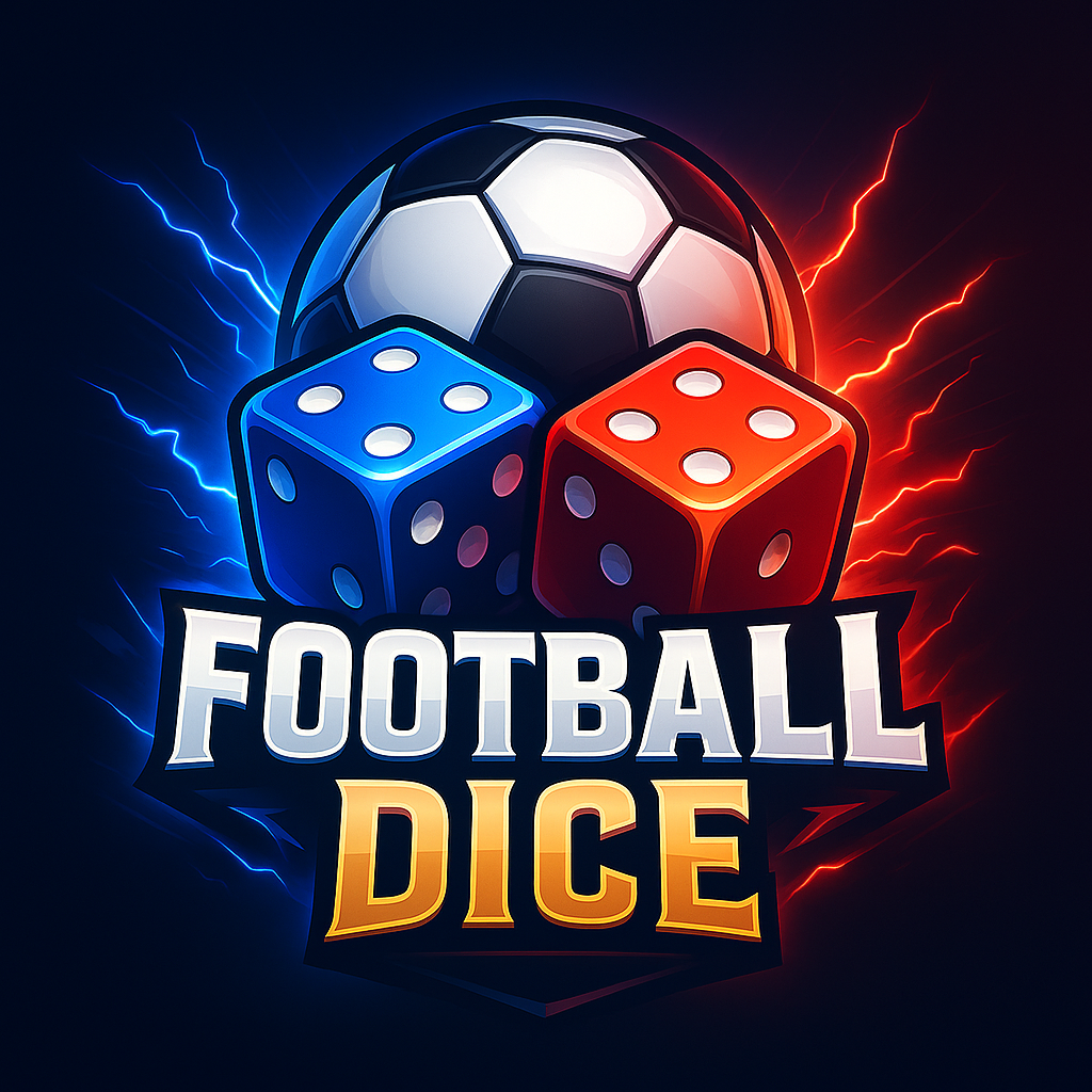 Football Dice Logo